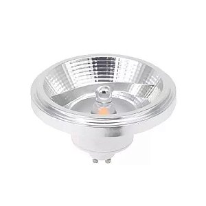 Lâmpada LED 12W AR111 GU10 Bivolt 24º Branco Quente 2700K - Pix