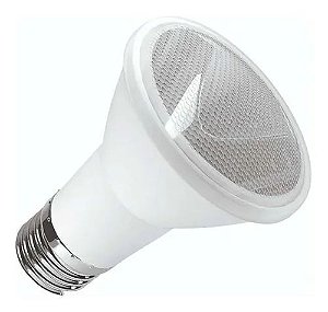 Lâmpada LED PAR20 6W Bivolt IP65 Branco Quente 2700K - Luminatti