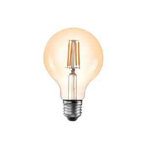 LÂMPADA LED FILAMENTO G80 E27 4W 2400K - Nordecor