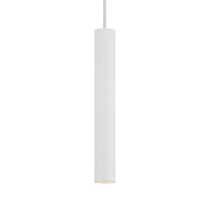 PENDENTE TUBO MEDIO BRANCO