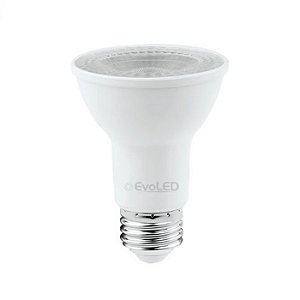 Lâmpada LED Par20 4,8W Bivolt E27 Branco Quente 2700K - Evo