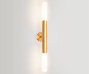 Arandela 1659 BILLET DUPLA FIXA EXT 500X60X95MM GU10 2XMR11 Cobre