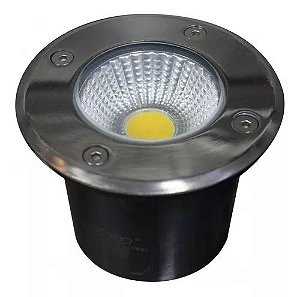 Luminária Led de Solo 3W mini Branco Quente