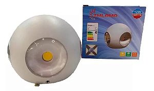 Arandela LED 12W GLOBO Branca Branco Quente BD-B03BQ(2) - ZMLAMA