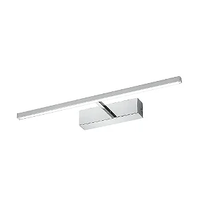 ARANDELA ALUMINIO/ACRILICO LED 8W 3000K CROMADO 4,5X45,2X12,5CM
