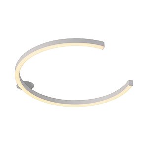 PLAFON RAFIK 15W 1200LM BRANCO 40CM Branco Quente 3000K