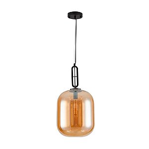 Pendente Glive E27 Âmbar - Nordecor