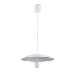 Pendente LED Abbie 10W Branco Quente 3000K Branco - Nordecor