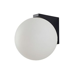 Arandela LED Saka 5W Branco Quente 3000K Preto - Nordecor
