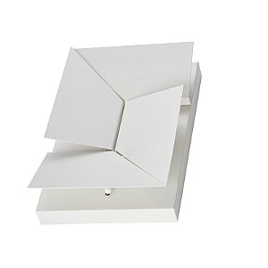 Arandela Led Lozo Duo 4W Branco Quente 3000K Branco - Nordecor