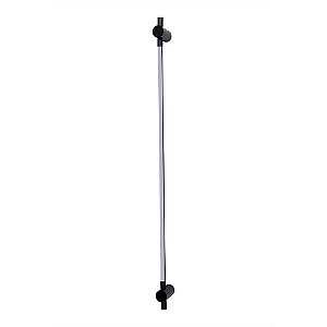 Arandela Led Lina Com 1m 13W Branco Quente 3000K Preto - Nordecor
