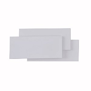 Arandela LED Wolle Quadrado IP20 10W Branco Quente 3000K Branco - Nordecor