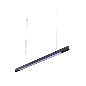 Pendente Led Lyta Difusor 40w Natural 4000k Preto - Nordecor