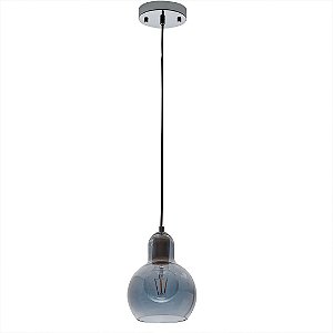 Pendente Lasi E27 Fumê - Nordecor