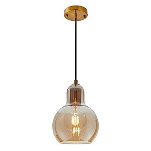 Pendente Lasi E27 Âmbar - Nordecor