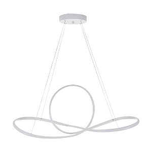 Pendente Led Wari 49w Branco Quente 3000k Branco - Nordecor