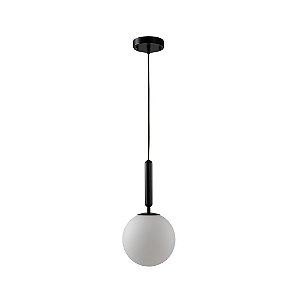 Pendente Globe Sit E27 20cm Preto - Nordecor