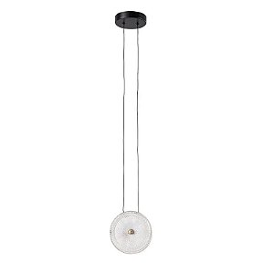 Pendente Led Barok Uno 16w Branco Quente 3000k Dourado - Nordecor
