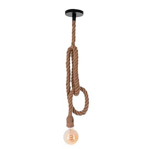 Pendente De Corda 1.80m 1x E27 - Nordecor