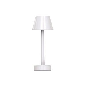 Luminária Led Firenze Recarregável 3W 150Lm Bivolt Branca IP54 RGB - Gaya