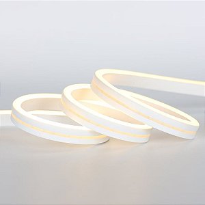 Fita LED Neon IP65 120LED/M 6mm 9W/M 278LM/M 50m 12V Branco Quente 3000K - Nordecor