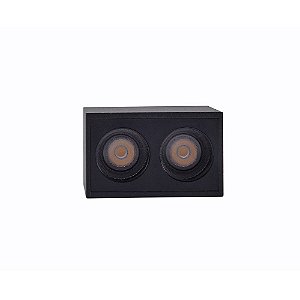 Downlight Spot LED Sobrepor Powerus 4W 38° Branco Quente 3000K IRC90 Preto - Nordecor