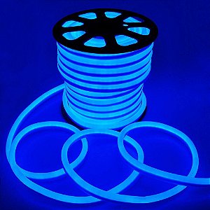 FITA LED NEON 220V 100M IP65 Azul (Vendido a METRO)