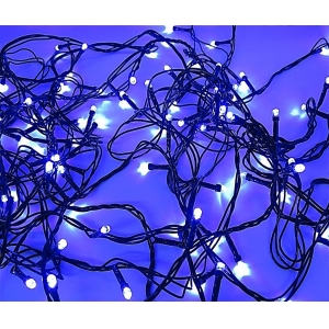 Cordão de LED FIXO C/ STROBO 100L 220v 10M Blindado Azul Tomada M/F Fio Verde 1.8 - RDL20030-91 (2024)