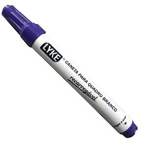Marcador para Quadro Branco Recarregável Violeta - Lyke
