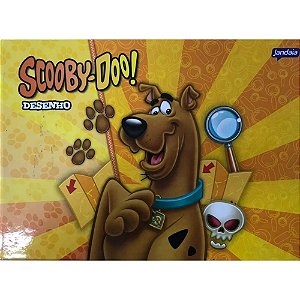 Caderno Brochura De Desenho Scooby-Doo 40 folhas - Jandaia