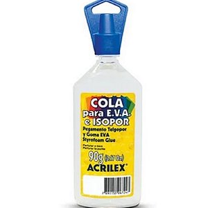 Cola para Isopor e EVA 90g - Acrilex