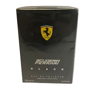 Ferrari Black Scuderia Masculino Eau De Toilette 125ml