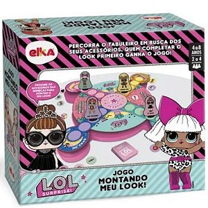 Brinquedo Meninas Jogo da LOl Montando Look Elka em Promoção na