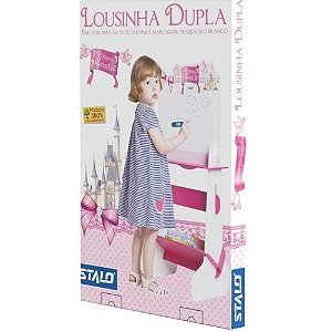 Lousa Infantil De Encaixe Princesas Dupla - Stalo