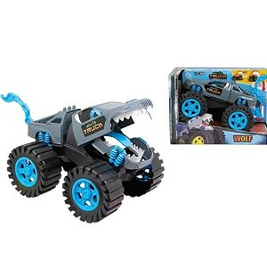 Carrinho Monster Truck Wolf - Kendy Brinquedos