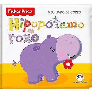 Livro Para Banho Hipopótamo Roxo - Fisher-Price