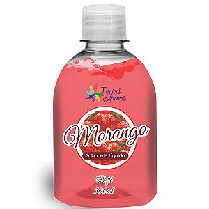 Sabonete Líquido Morango 500ml - Tropical Aromas