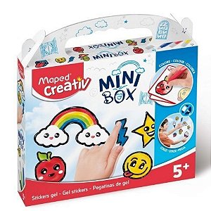 Kit Creativ Mini Box Adesivos Divertidos - Maped