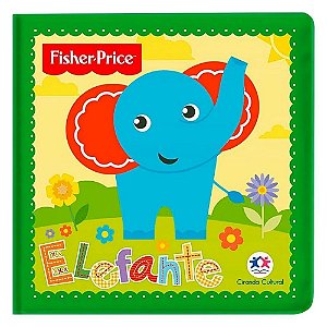 Livro para banho Fisher Price Elefante Ciranda Cultural