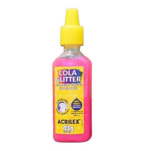 Cola Glitter 35g Pink Acrilex