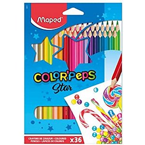 Lápis de Cor 36 Cores Color Peps - Maped