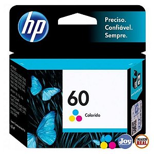 Cartucho HP 60 Colorido 6,5 ML Original