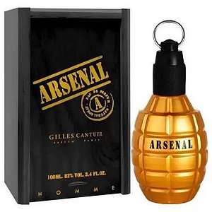 Perfume Masculino Arsenal Gold - Gilles Cantuel 100ML