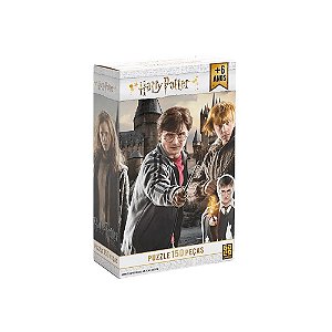 Quebra-Cabeça Cartonado Harry Potter - 150 Peças