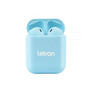 Fone de Ouvido Bluetooth Letron Box Azul - Leonora