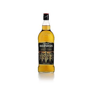 Whisky 100 Pipers Deluxe Blended Scotch - 1 litro