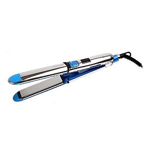 Chapinha para Cabelo Pro P-1101 Bivolt Prata/Azul - Prosper