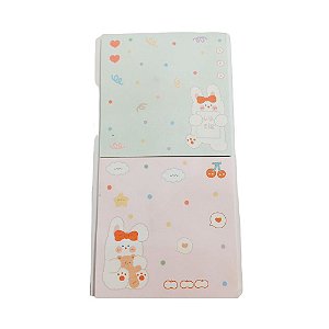 Bloco de Anotações Stick Notes Animais Fofos - MJ