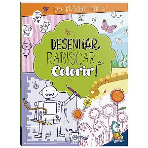 Livro 365 Atividades e Desenhos Para Colorir Unicórnios - Magic Grupo