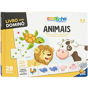 Livro Dominó Dos Animais